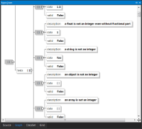 JSON Editor (diagram panel)