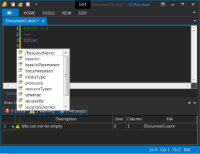 RAML Editor (source panel)