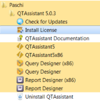 QTAssistant program folder