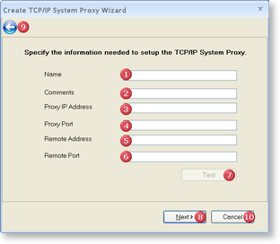 System Proxy Wizard